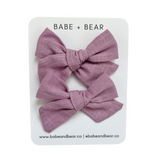 Linen Bows