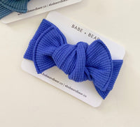 Baja Blue Waffle Knit