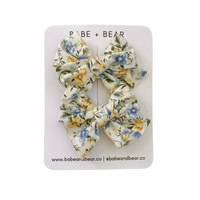 Vintage Floral Bow