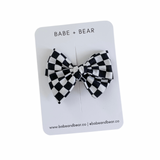 Off the Wall Checkered Bow