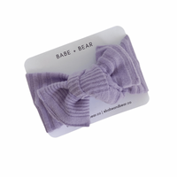 Lilac Sweater Rib
