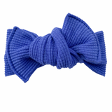 Baja Blue Waffle Knit
